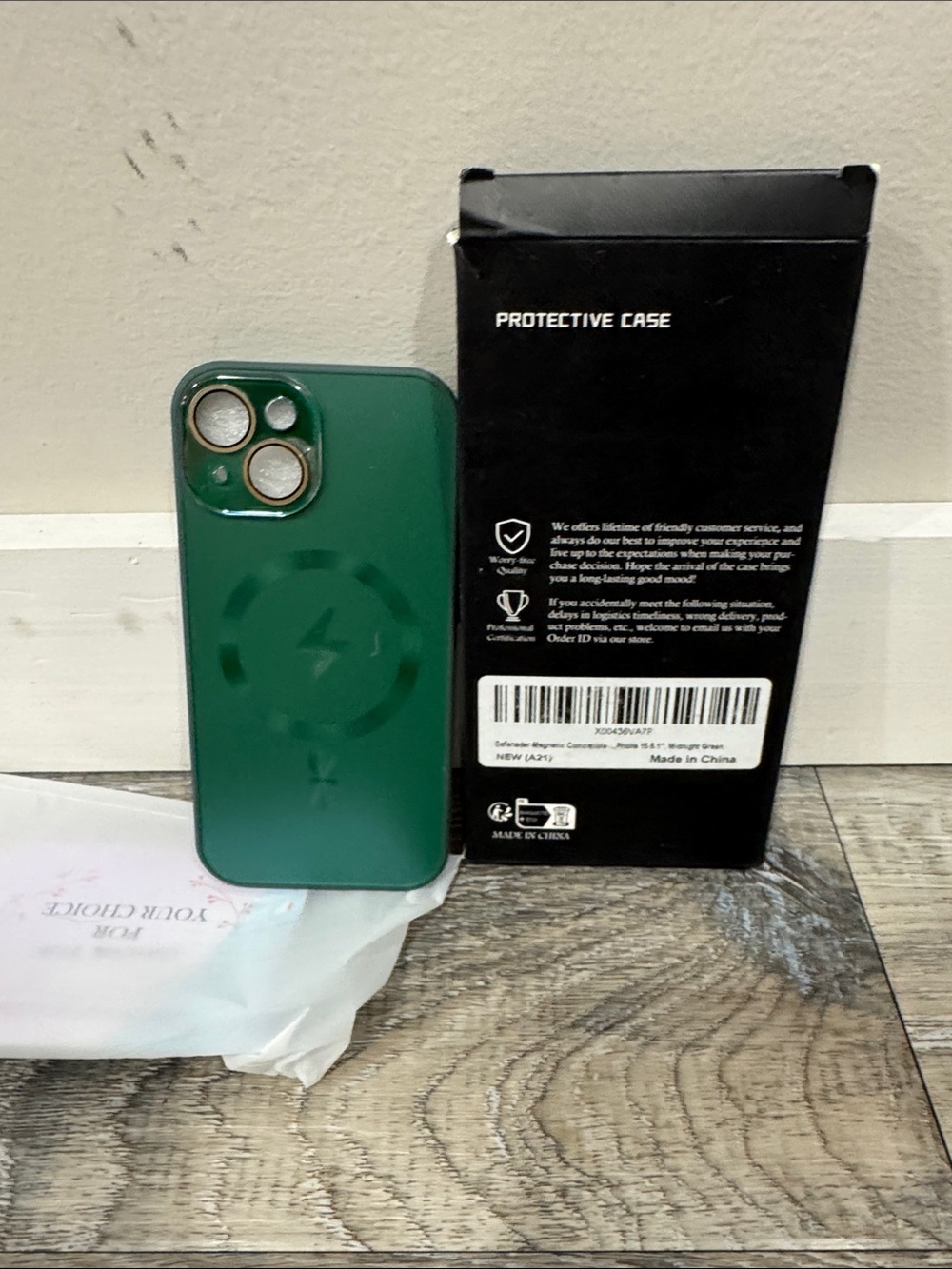 Protective Green Phone Case for Cell Phones